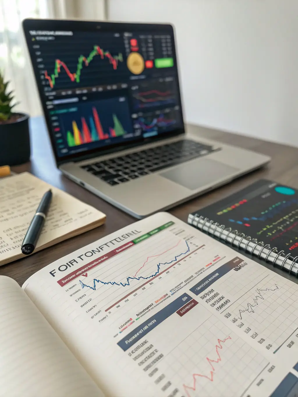 A graph showing investment portfolio diversification across different asset classes, such as stocks, bonds, and real estate.